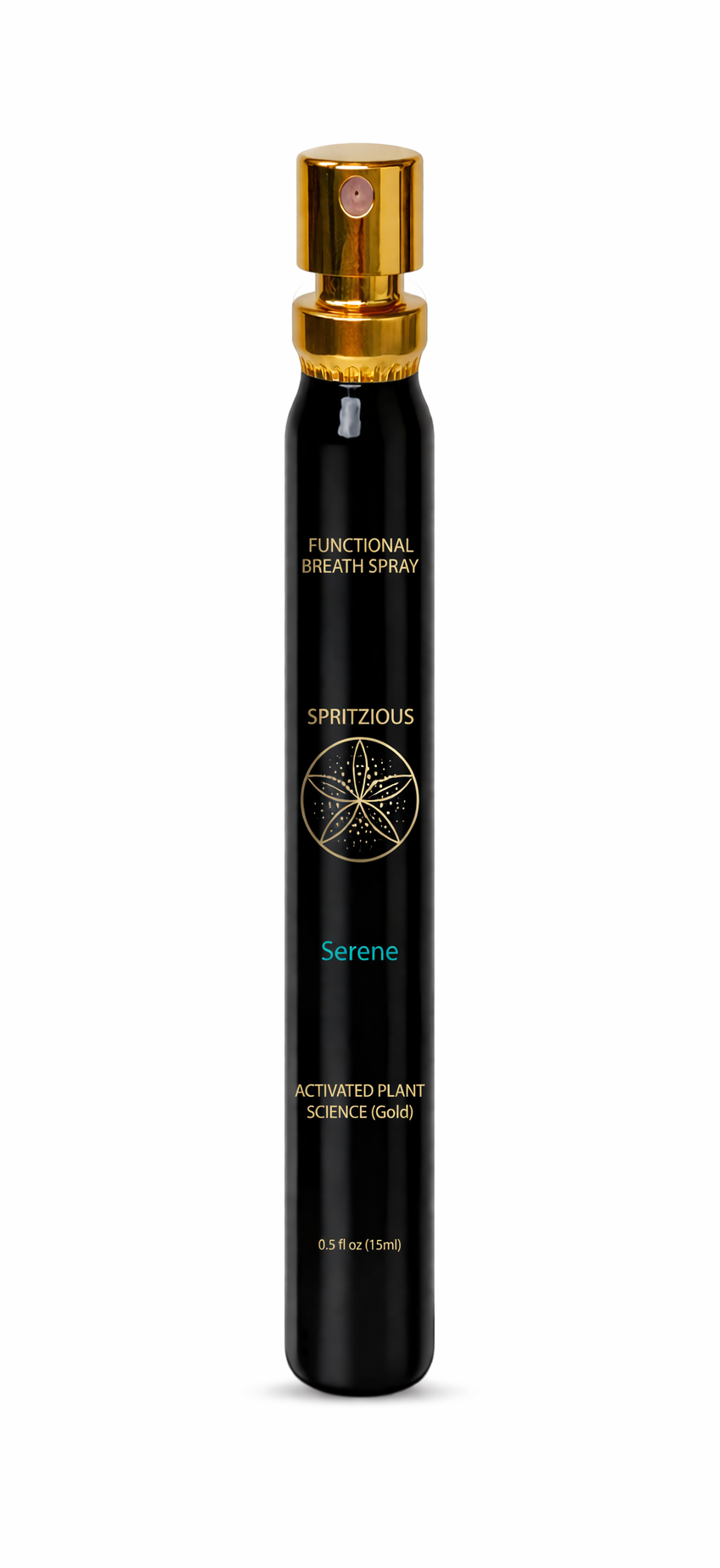 Serene by Spritzious, a calming breath spray bottle for winding down and easing overwhelm